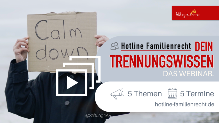 Dein Trennungswissen. Das Webinar.